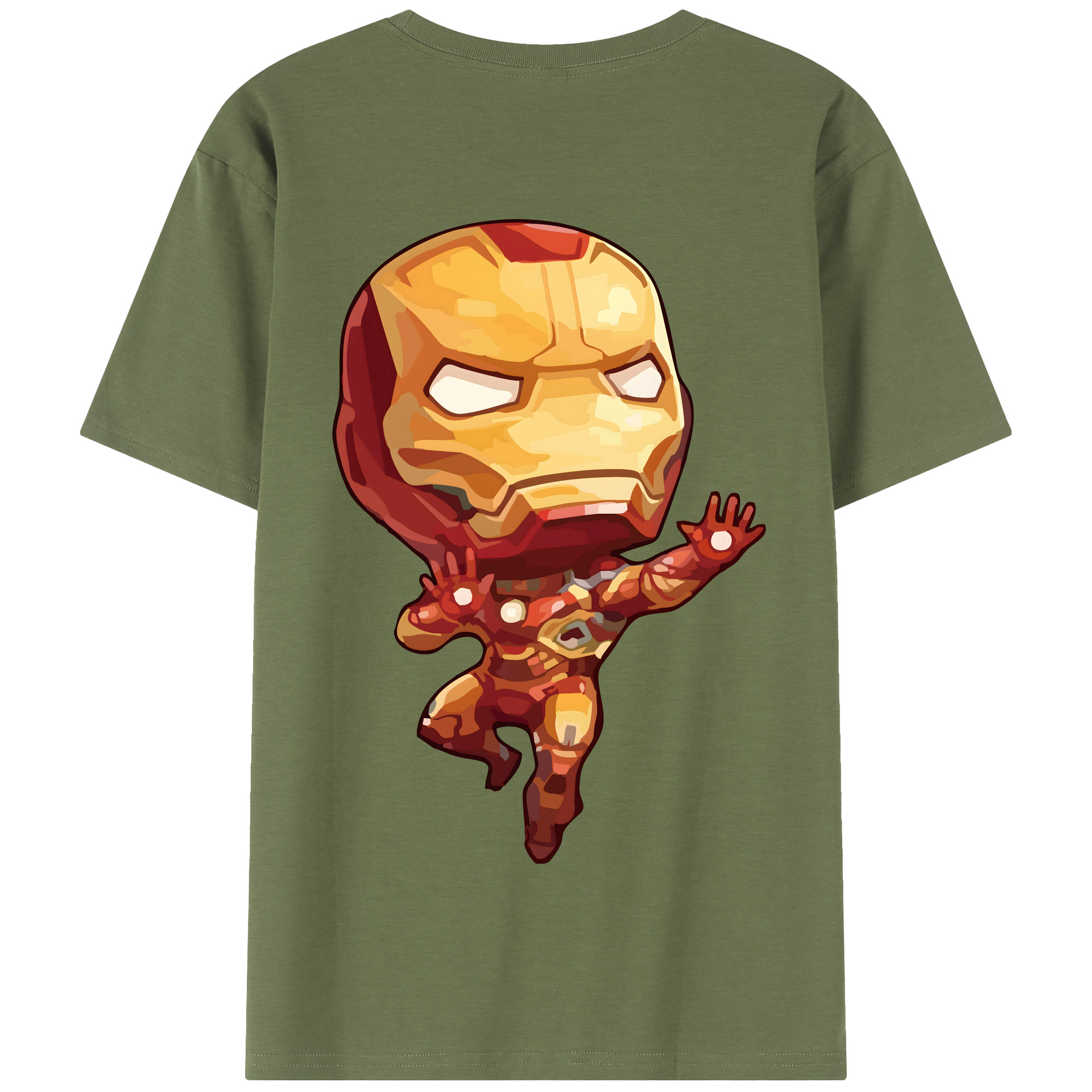 （画像用） アベンジャーズ The Avengers 綿100％半袖Tシャツ（背面プリント）
